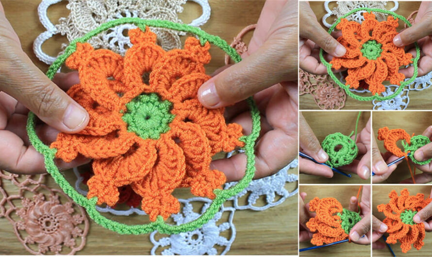 Easy Crochet Flower Pattern You Need To Learn