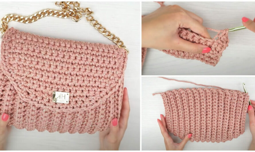 Easy Modern Crochet Bag Tutorial