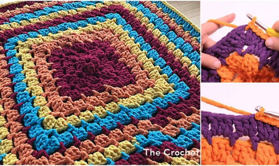 Toy Box Baby Blanket Free Crochet Pattern