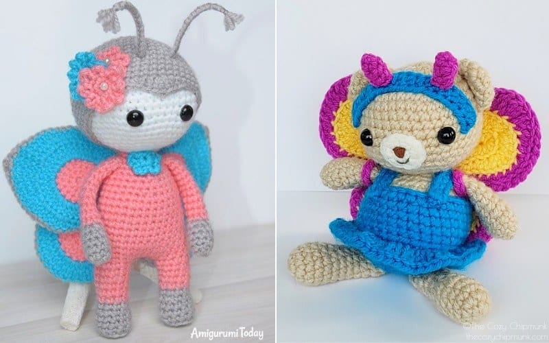 Butterfly Costume Amigurumi Free Patterns