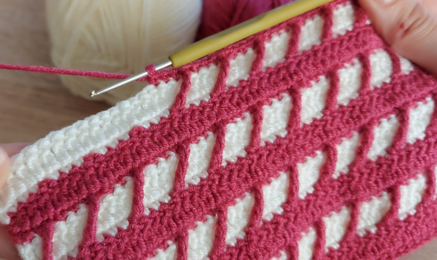 How to crochet knitting easy model