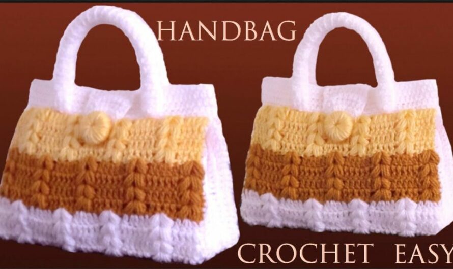 CROCHET STYLISH AND COMFORTABLE BAG