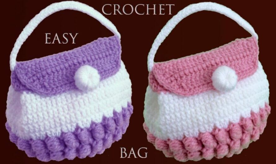 EASY CROCHET BAG FOR BEGINNERS