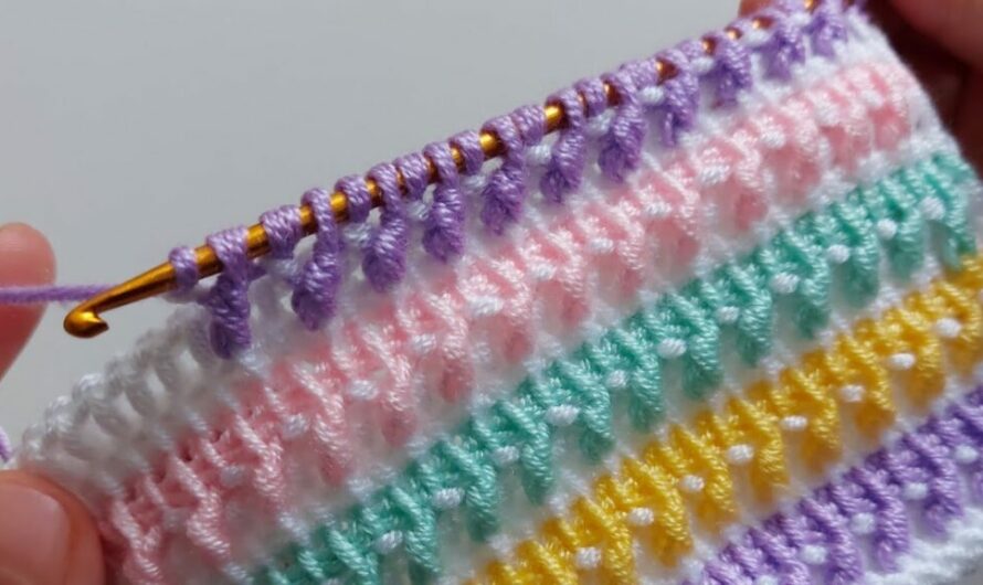 CROCHET TUNISIAN STITCH YOU SHOULD LEARN