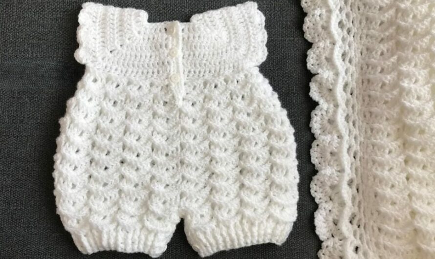 Adorable and Easy Baby Romper: Video tutorial