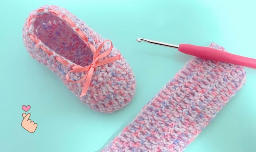SWEET SIMPLE CROCHET BABY SHOES – VERY EASY TO MAKE