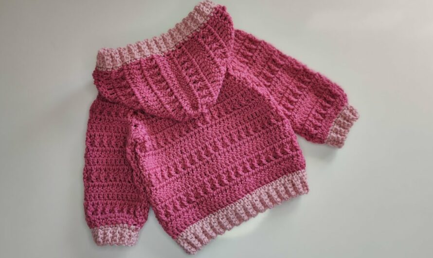 HOW TO CROCHET A BABY HOODIE