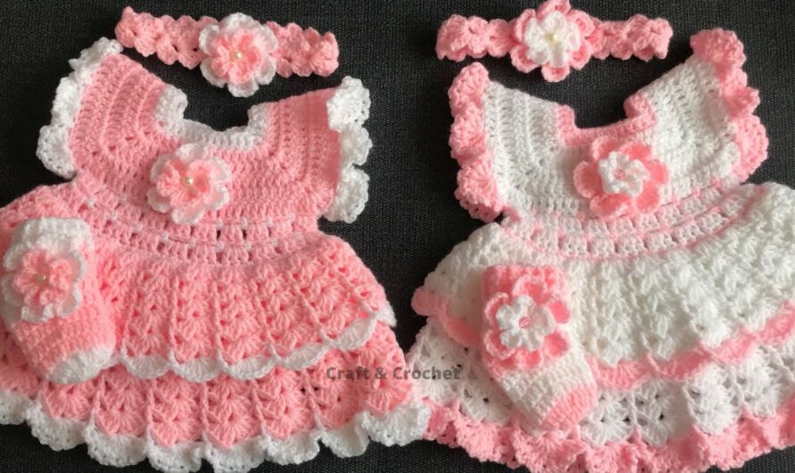 Crochet an Adorable and Easy Baby Dress: Video tutorial