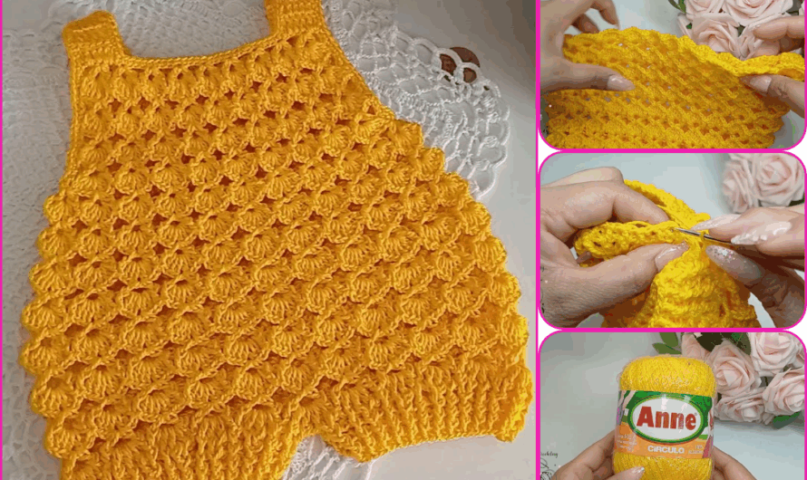 NEW! Crochet Baby Clothes with Unique Details