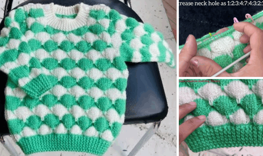 Crafting a Baby Boy Sweater with Love