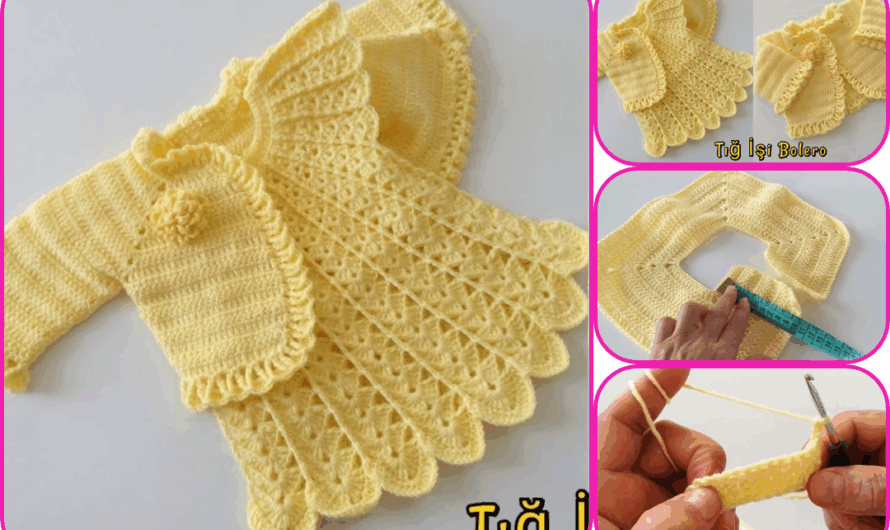 Easy Baby Bolero (Sewing Version)