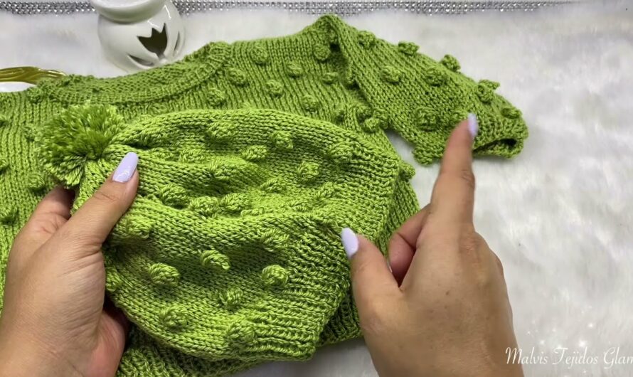 BODOQUITO HAT KNITTED ON TWO NEEDLES 🍃