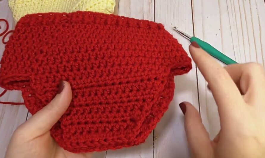 A Detailed 6-12 Month Diaper Cover Crochet Tutorial