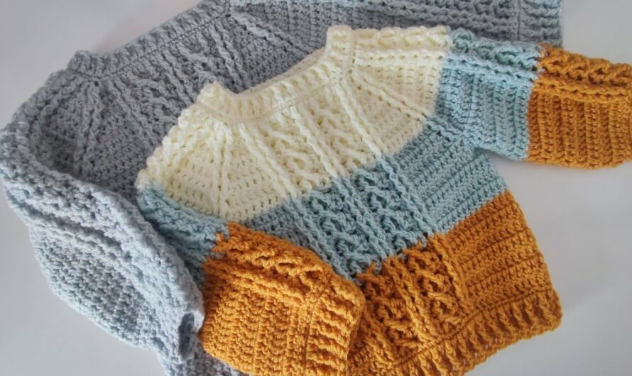 How to Crochet a Stunning Pullover with Cables