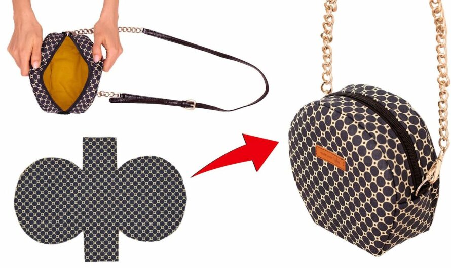 How to sew a round bag in the simplest way