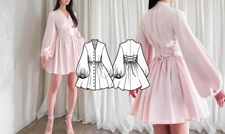 Sewing a ZIMMERMANN-Inspired Buttoned Dress: A Detailed Guide