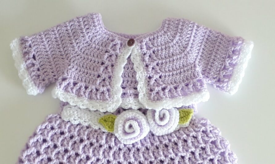  How to crochet a belt for a dress
