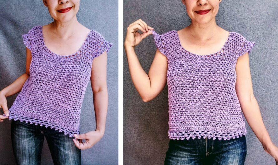  Crochet Blouse/Top for Women Step by Step and Super Easy!