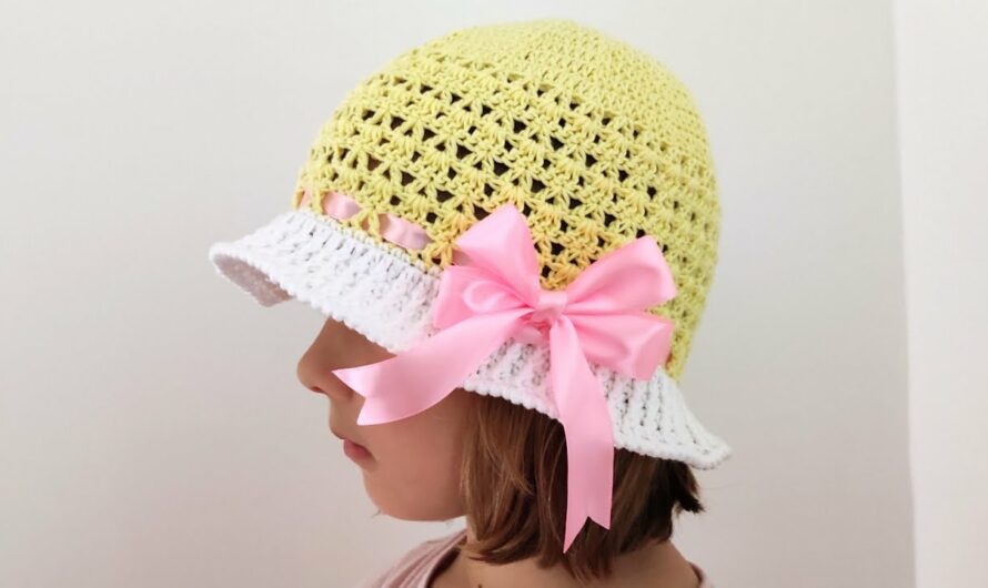 Crocheting a Summer Hat for a Girl ☀️