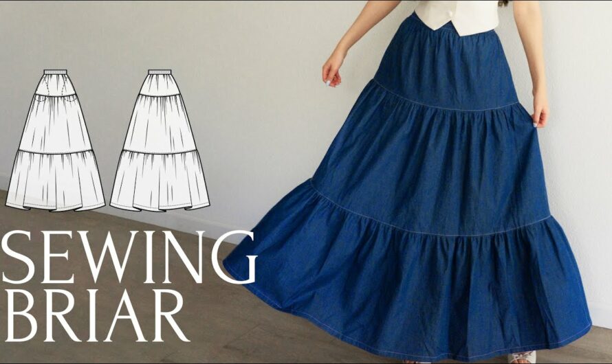 Flowy & Fabulous: Your Guide to a DIY Easy Maxi Tiered Ruffle Skirt + Sewing Pattern