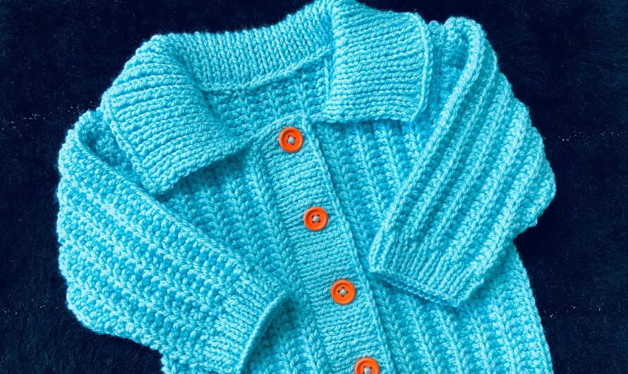 Your Guide to a Newborn Baby Cardigan Knitting Pattern