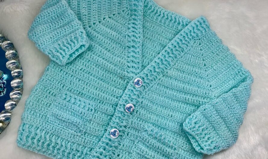The Very Easy Way to Crochet a V-Neck