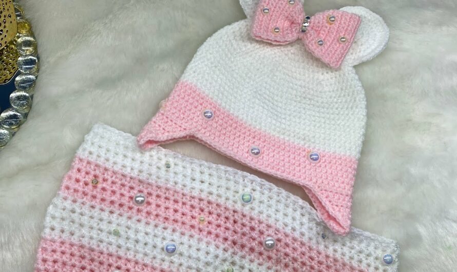 Crafting a Charming Hat and Collar Set 🎀