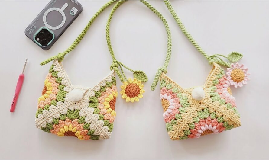 Crocheting the Crossbody Bag – From Lingering Spring to Midsummer Rain