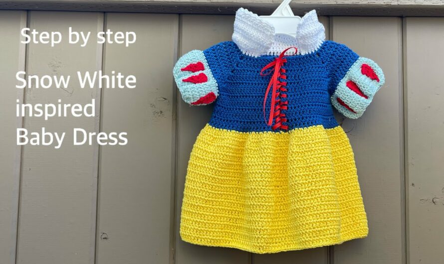 Step-by-Step Guide to a Snow White Inspired Baby Dress