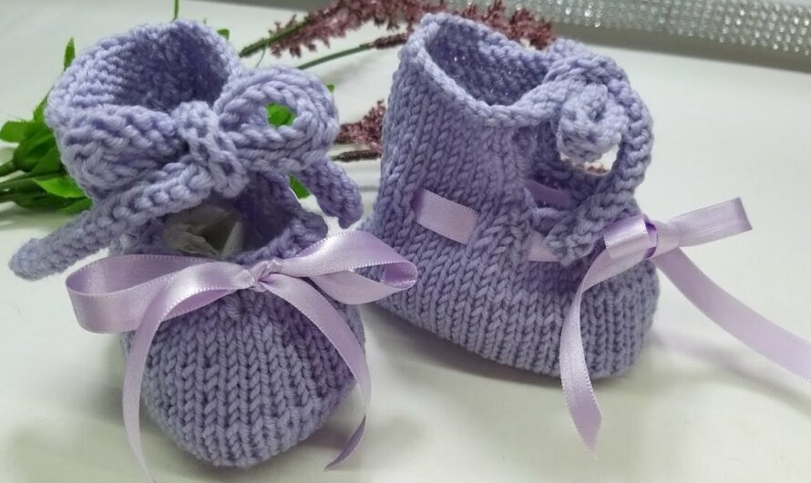 Crafting Lilí Shoes with Two-Needle Knitting