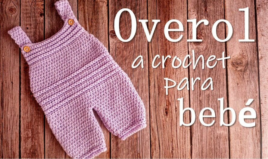  Easy crochet baby jumpsuit/gardener step by step!!