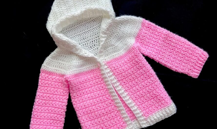 The Star Stitch Hoodie Sweater for Baby (Newborn to 12 Months) 🧶👶
