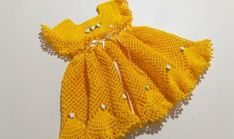 🧶 Crochet Baby Dress: A Timeless Handmade Treasure