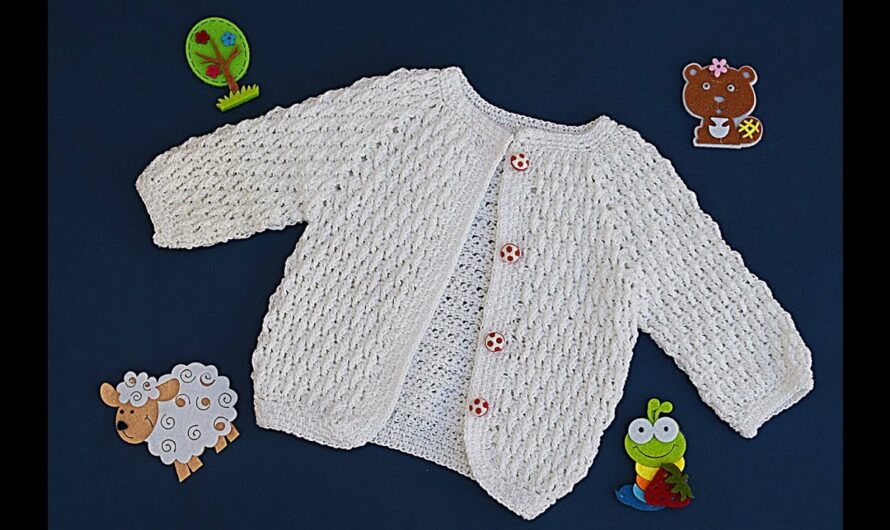 Crocheted Jacket for Baby Girl: A Cozy, Handmade Treasure