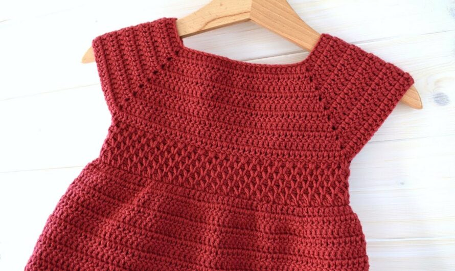 👗 How to Crochet a Children’s Tunisian Crochet Smock Stitch Dress