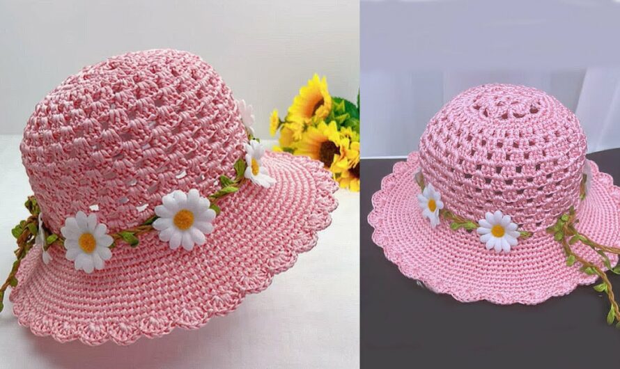 🧢 How to Make a Crochet Hat for Children – Step-by-Step Tutorial