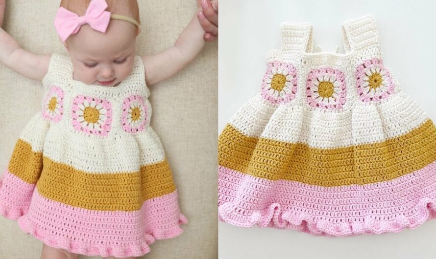 Bohemian Rhapsody: How to Make a Crochet Baby Boho Sundress ☀️👶