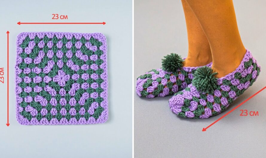 🧶 How to Make Granny Square Slippers Easily: A Step-by-Step Guide