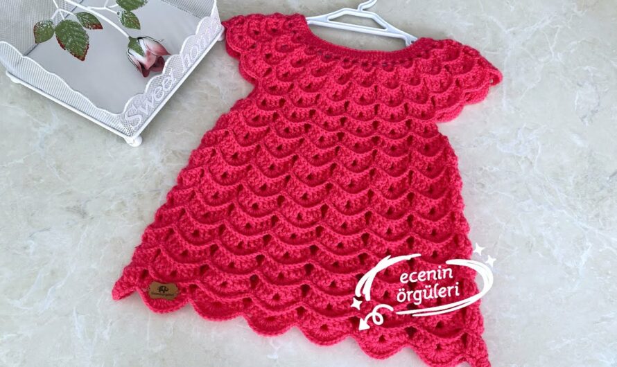 🌸 How to Make an Easy and Beautiful Crochet Baby Dress: Step-by-Step Guide