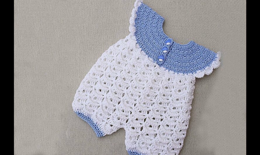 🧷 How to Make Baby Rompers with Crochet – Very Easy Step-by-Step Guide