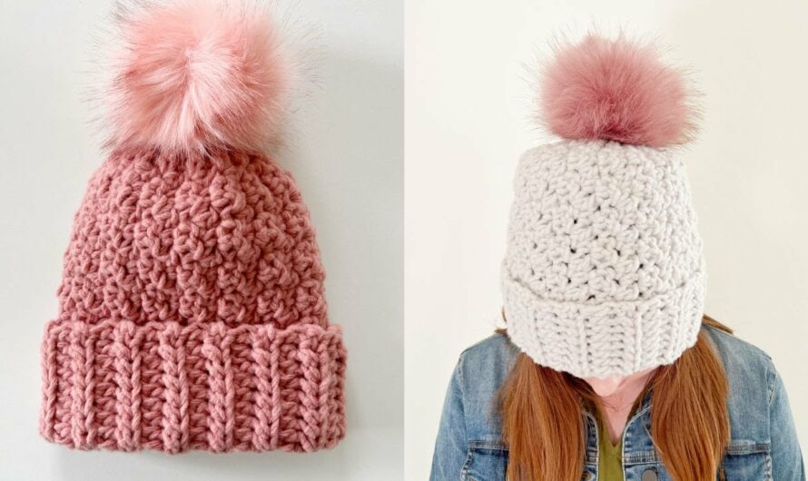 How to Crochet the Chunky Griddle Stitch Hat