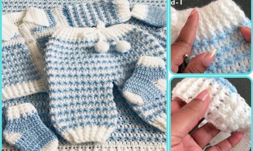  EASY CROCHET BABY PANTS PATTERN (Step-by-Step)