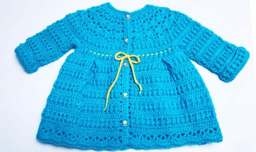 The Sapphire Shells Baby Coat – Pattern