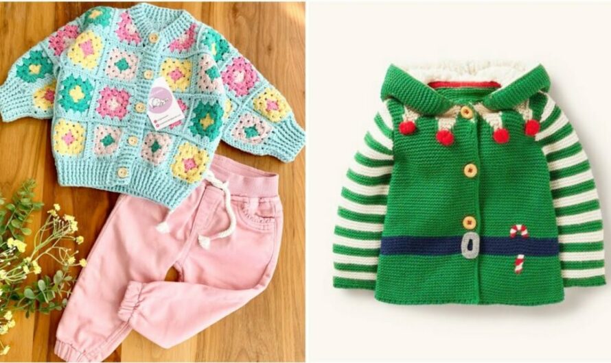  How to Make a CROCHET PATTERN for a Baby Cardigan