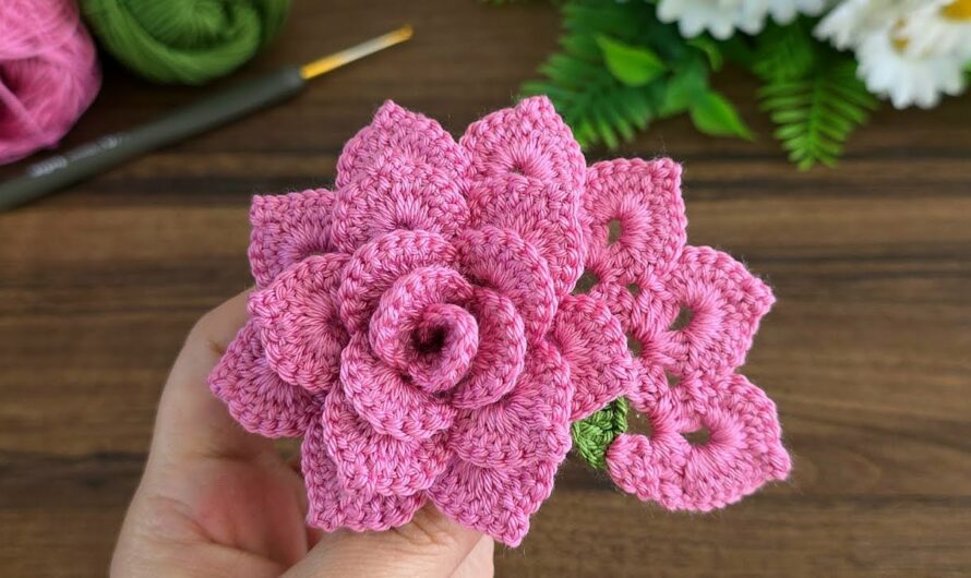The Ultimate Guide to Crocheting the Perfect Rose: A Quick and Easy Tutorial