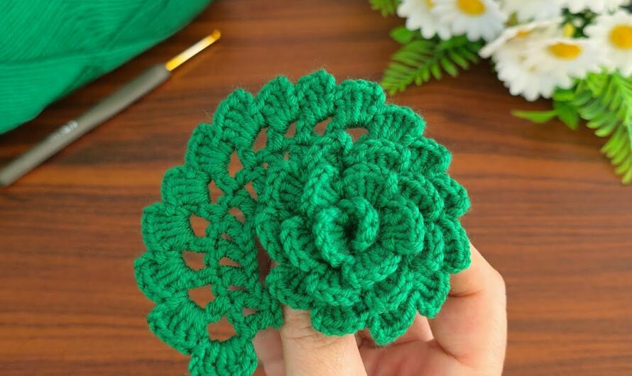 The “Eternal Bloom” Quick-Roll Crochet Rose: A Simple Step-by-Step Tutorial