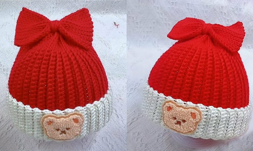 Beginner Crochet Beanie Hat