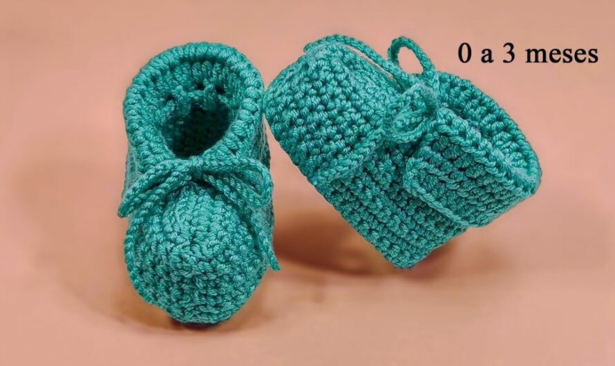 How to Do Crochet Baby Shoe (0-3 Months) | Complete Step to Step Tutorial!