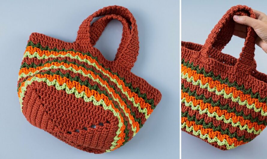 How to Make a Simple Crochet Tote Bag That Can Hold Everything