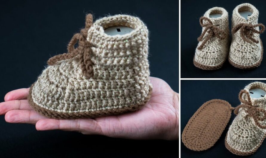How to Make Beautiful Crochet Slippers for a 1-Year-Old (Easy Pattern)